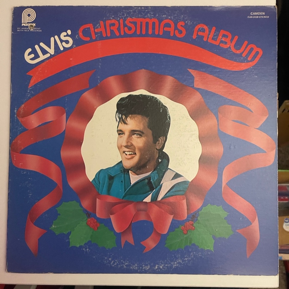 Elvis Christmas Album Vinyl Record